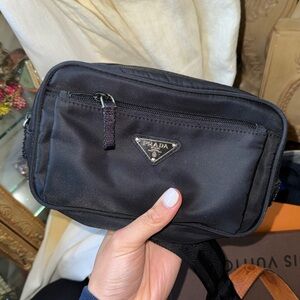 Prada Black Fanny pack